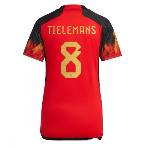 Ženski Nogometni dresi Belgija Youri Tielemans #8 Domači SP 2022 Kratek Rokav